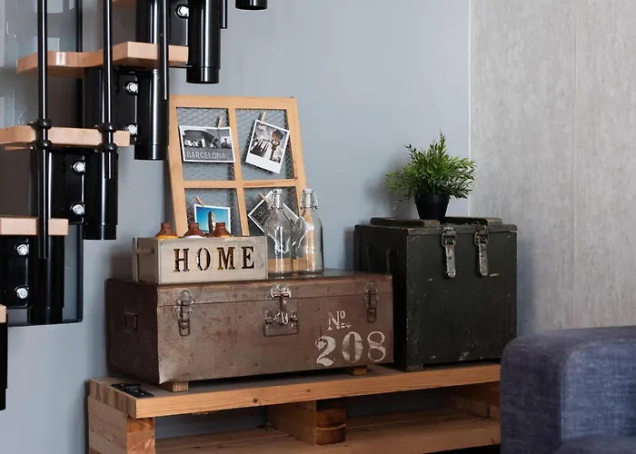 Beautiful Renovated Loft Minutes From The アパート バルセロナ